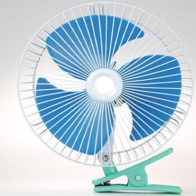 Quạt làm mát ô tô bảo vệ lưng bằng nhựa Dao động 8 inch với màu tùy chỉnh