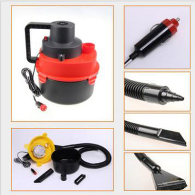 Máy hút bụi ô tô cầm tay 12 Volt 93w - 120w Oem Service với vòi phun dài