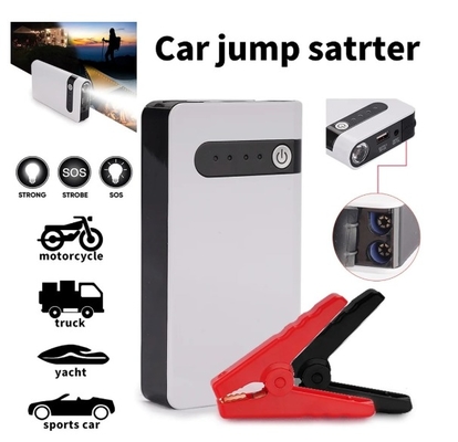 Máy khởi động nhảy cầm tay 12V với đèn pin LED và máy đo áp suất lốp xe