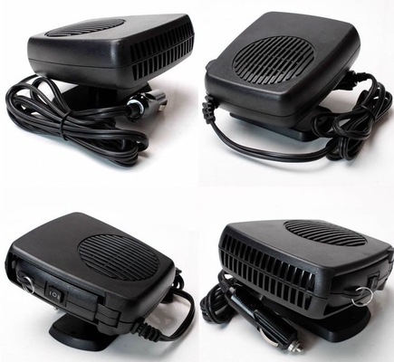 Máy sưởi quạt ô tô di động DC 12V MINI Máy sưởi quạt PTC Sưởi ấm với chức năng quạt và máy sưởi