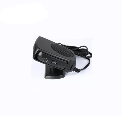 Máy sưởi ô tô di động màu đen 150w có tay cầm, công tắc mát và ấm