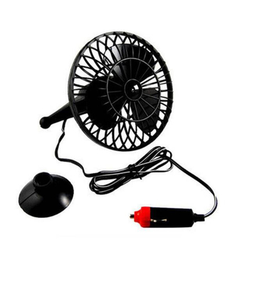 YF209 Quạt làm mát điện màu đen cho xe tải Dao động điện áp 12v Dc