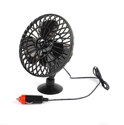 Quạt làm mát ô tô dao động DC 12V với công tắc bật / tắt gắn cốc hút