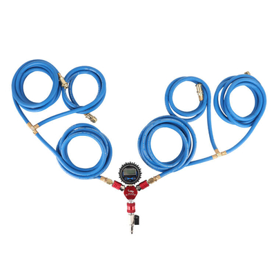 Digital Gauge 4 Way Air Manifold cho hệ thống bơm bơm bơm