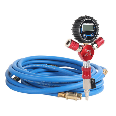 Digital Gauge 4 Way Air Manifold cho hệ thống bơm bơm bơm