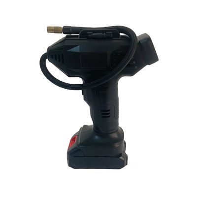 Máy nén khí di động với lưu lượng 27L/phút, động cơ 12V DC và pin sạc 2000mAh để bơm lốp nhanh