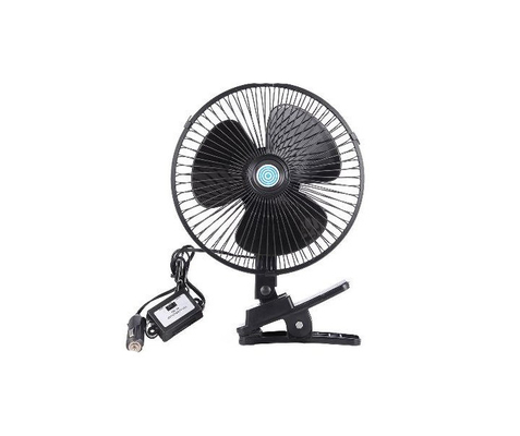 Quạt làm mát ô tô 12V / 24V với một nửa bảo vệ kim loại an toàn Tuổi thọ làm việc lâu dài