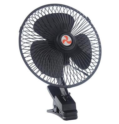 Quạt làm mát ô tô 12V / 24V với một nửa bảo vệ kim loại an toàn Tuổi thọ làm việc lâu dài