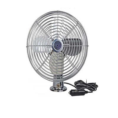 Màu bạc Bộ tản nhiệt ô tô Quạt làm mát bằng điện Bảo vệ bằng kim loại an toàn đầy đủ