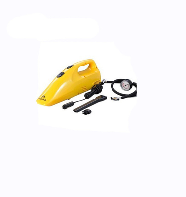 Máy hút bụi xe cầm tay màu vàng với chức năng nén Máy hút bụi xe 12v