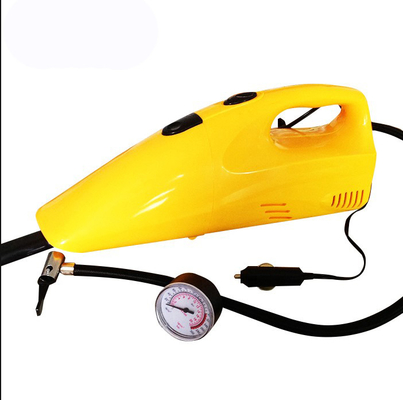 Máy hút bụi xe cầm tay màu vàng với chức năng nén Máy hút bụi xe 12v