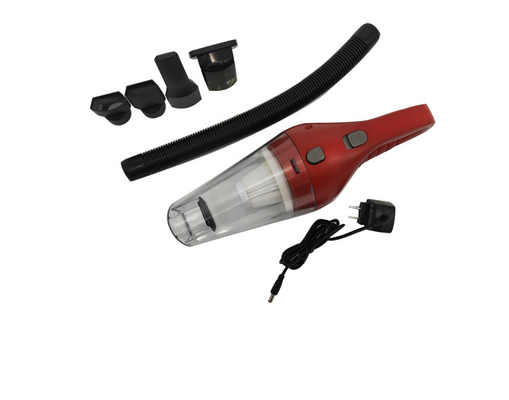 Máy hút bụi ô tô cầm tay không ghi âm 12v Dc Màu đỏ và trắng