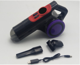 Máy hút bụi 12V có thể sạc lại và máy nén không khí Mini cầm tay với đèn LED ánh sáng không khí 4 trong 1 Lốp bơm và làm sạch