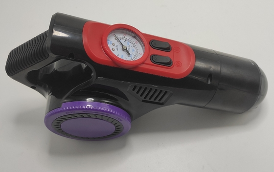 Máy hút bụi 12V có thể sạc lại và máy nén không khí Mini cầm tay với đèn LED ánh sáng không khí 4 trong 1 Lốp bơm và làm sạch