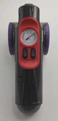 Máy hút bụi 12V có thể sạc lại và máy nén không khí Mini cầm tay với đèn LED ánh sáng không khí 4 trong 1 Lốp bơm và làm sạch