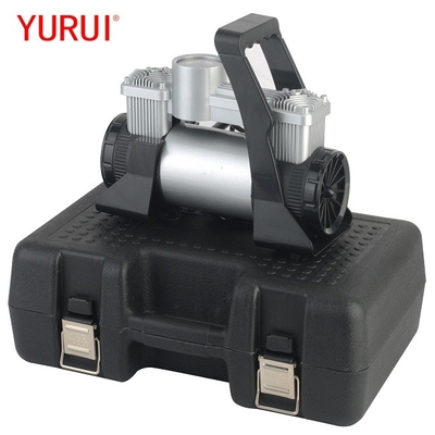 DC12v máy nén không khí ô tô di động Lốp lốp với hộp nhựa