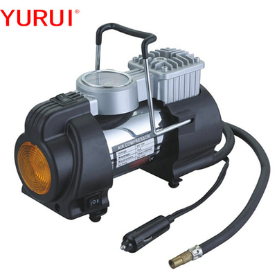 Máy nén khí kim loại với đèn LED Đèn nhấp nháy để nén lốp
