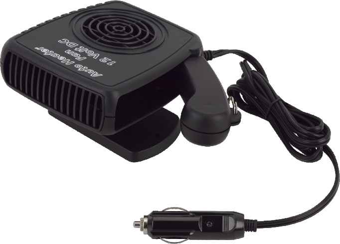 Máy cầm tay Đứng bền DC 12V Động tay Máy sưởi quạt xe để làm tan kính xe