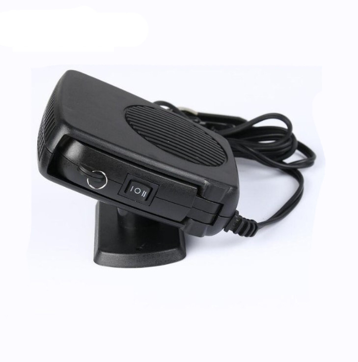 Máy sưởi quạt ô tô di động DC 12V MINI Máy sưởi quạt PTC Sưởi ấm với chức năng quạt và máy sưởi
