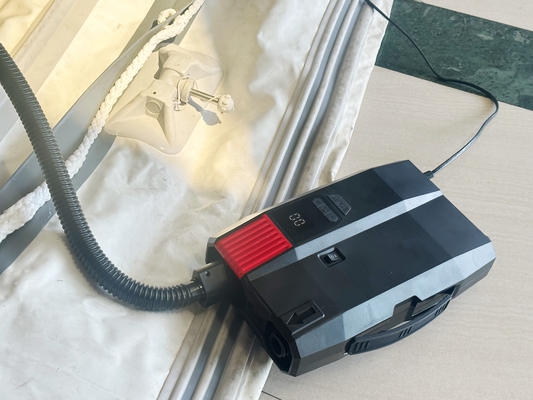 5000mAH Capacity Battery SUP Bơm điện cho bể bơi bơi nổi Kayak Paddle Board 20PSI 12V/110-240V