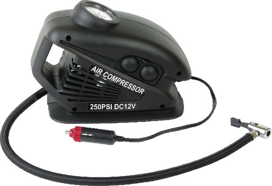Giá tốt. Nhựa di động màu đen với tay cầm DC12V Xe AIr Comressor cho tất cả các loại xe trực tuyến