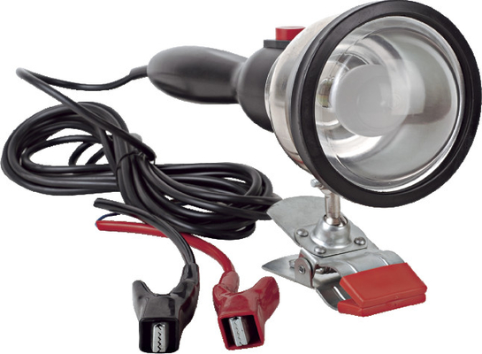 Giá tốt. Đèn làm việc DC12V 35W di động với bóng đèn Halogen / Hai kẹp pin trực tuyến
