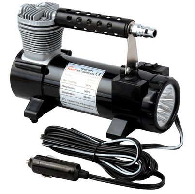Giá tốt. 12v Máy nén khí di động xe đạp đơn màu đen cho xe hơi thổi 150PSI trực tuyến