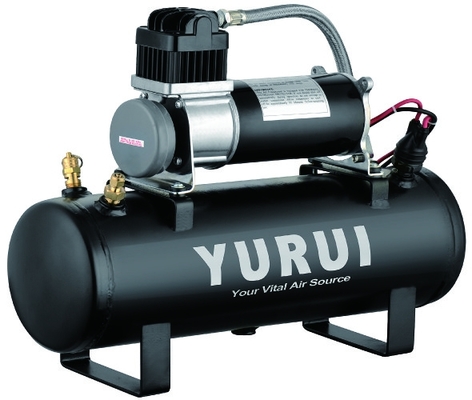 Giá tốt. Bộ nguồn không khí 12V 150PSI Hệ thống không khí trên tàu 1,5 Gallon Xe tăng kim loại đen để lạm phát nhanh trực tuyến