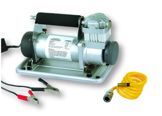 Giá tốt. Máy nén không khí xe hơi hạng nặng kim loại cho xe tải ngoài đường 4x4 Áp suất cao Máy nén không khí bạc Máy bơm lốp xe hơi trực tuyến