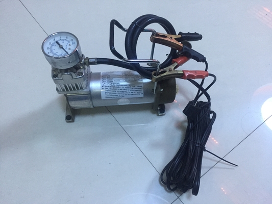 Giá tốt. Máy nén khí bơm ô tô bằng kim loại Xi lanh đơn cho tất cả các loại ô tô có đồng hồ đo trực tuyến