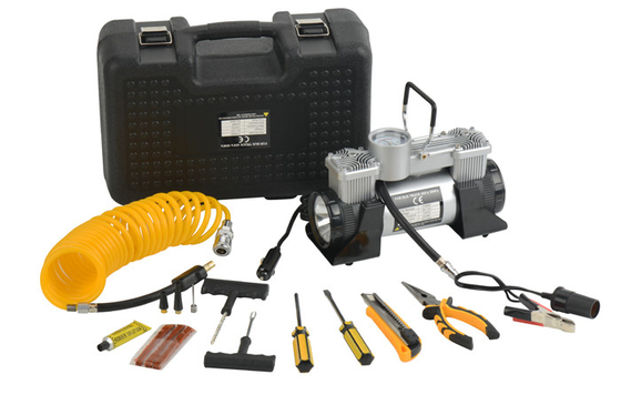 Giá tốt. Dụng cụ trong hộp Máy nén khí 12v khối lượng lớn Xe gắn đèn trực tuyến