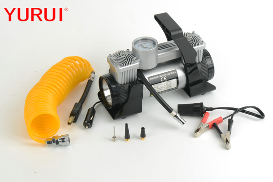 Giá tốt. Máy nén khí di động điện 12vdc Máy nén khí đôi xi lanh với ánh sáng trực tuyến