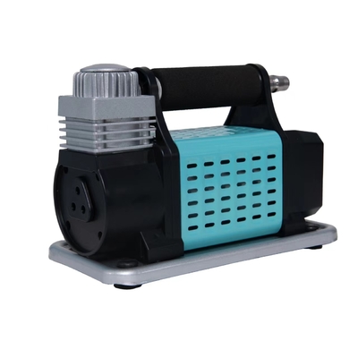 Giá tốt. Máy nén không khí ô tô di động bằng kim loại DC12V với máy đo áp suất kim loại trực tuyến