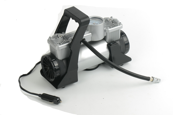 Giá tốt. DC12v máy nén không khí ô tô di động Lốp lốp với hộp nhựa trực tuyến