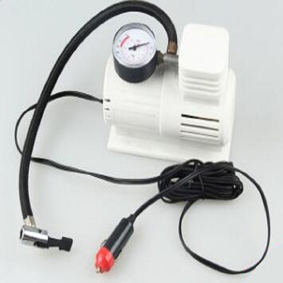 Giá tốt. Máy bơm không khí mini màu trắng với ống 45cm, Máy nén khí ô tô hạng nặng cầm tay trực tuyến