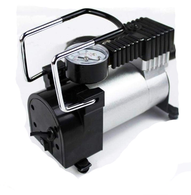 Giá tốt. Máy nén khí bằng kim loại 12v tiện dụng Áp suất làm việc cao 2,25kgs với đồng hồ 140 Psi trực tuyến