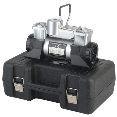 Xe lốp lốp Dc 12v áp suất kim loại máy nén không khí tự động với hộp nhựa