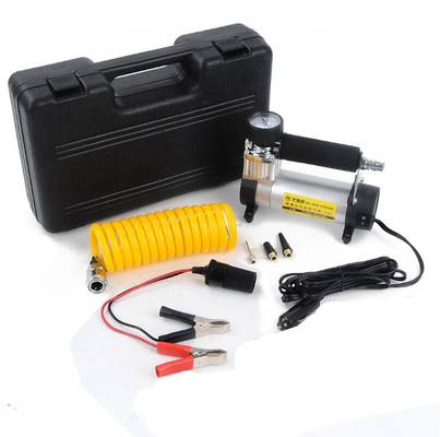 Giá tốt. Máy nén khí bằng kim loại áp suất cao bằng tay Bảo hành 1 năm với đồng hồ 12v 140 Psi trực tuyến