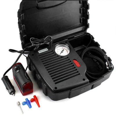Giá tốt. Máy nén khí di động Dc 12v Màu đen 250psi Tùy chỉnh với đồng hồ trực tuyến