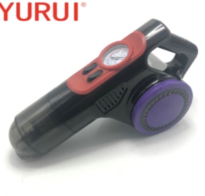 Máy hút bụi 12V có thể sạc lại và máy nén không khí Mini cầm tay với đèn LED ánh sáng không khí 4 trong 1 Lốp bơm và làm sạch